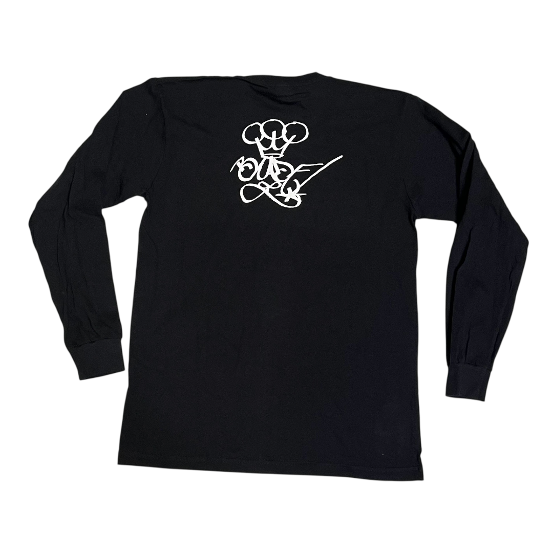 Supreme Blade Grid Long Sleeve T Shirt - Black