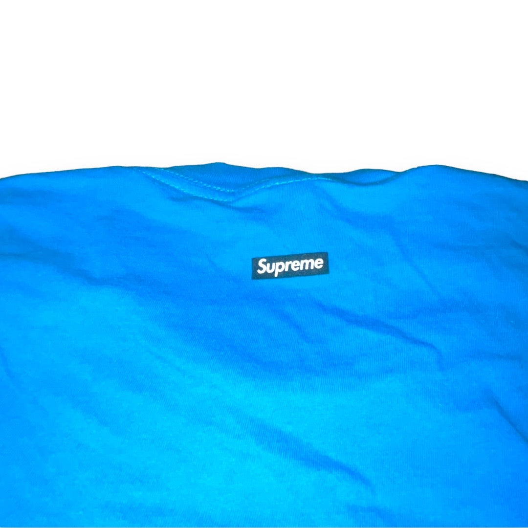 SAMPLE Supreme "They Fuck You Up" T-Shirt - Teal (Large)