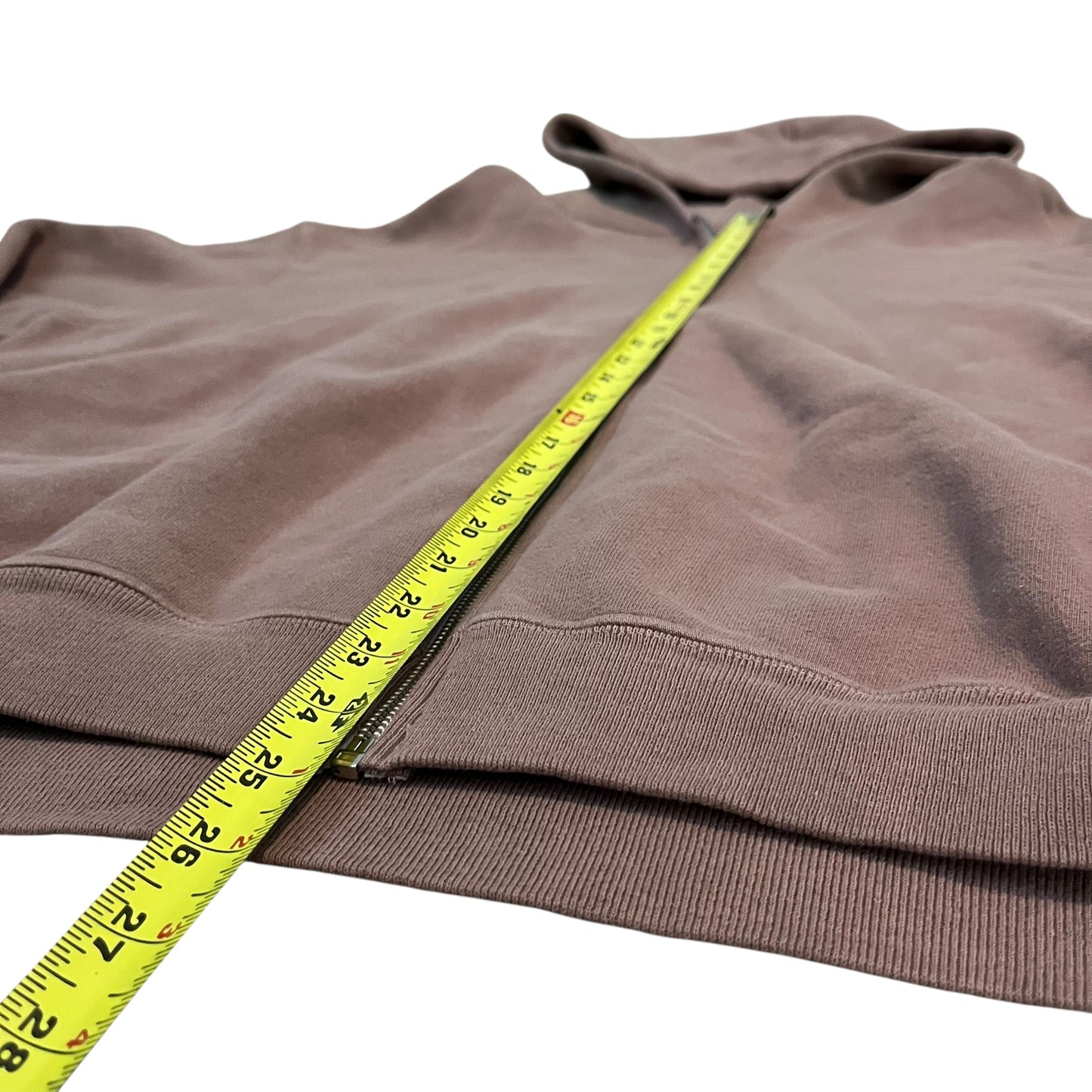 SAMPLE Yeezy Season 6 Side Pocket Zip Up Hoodie - Patchouli (Large)