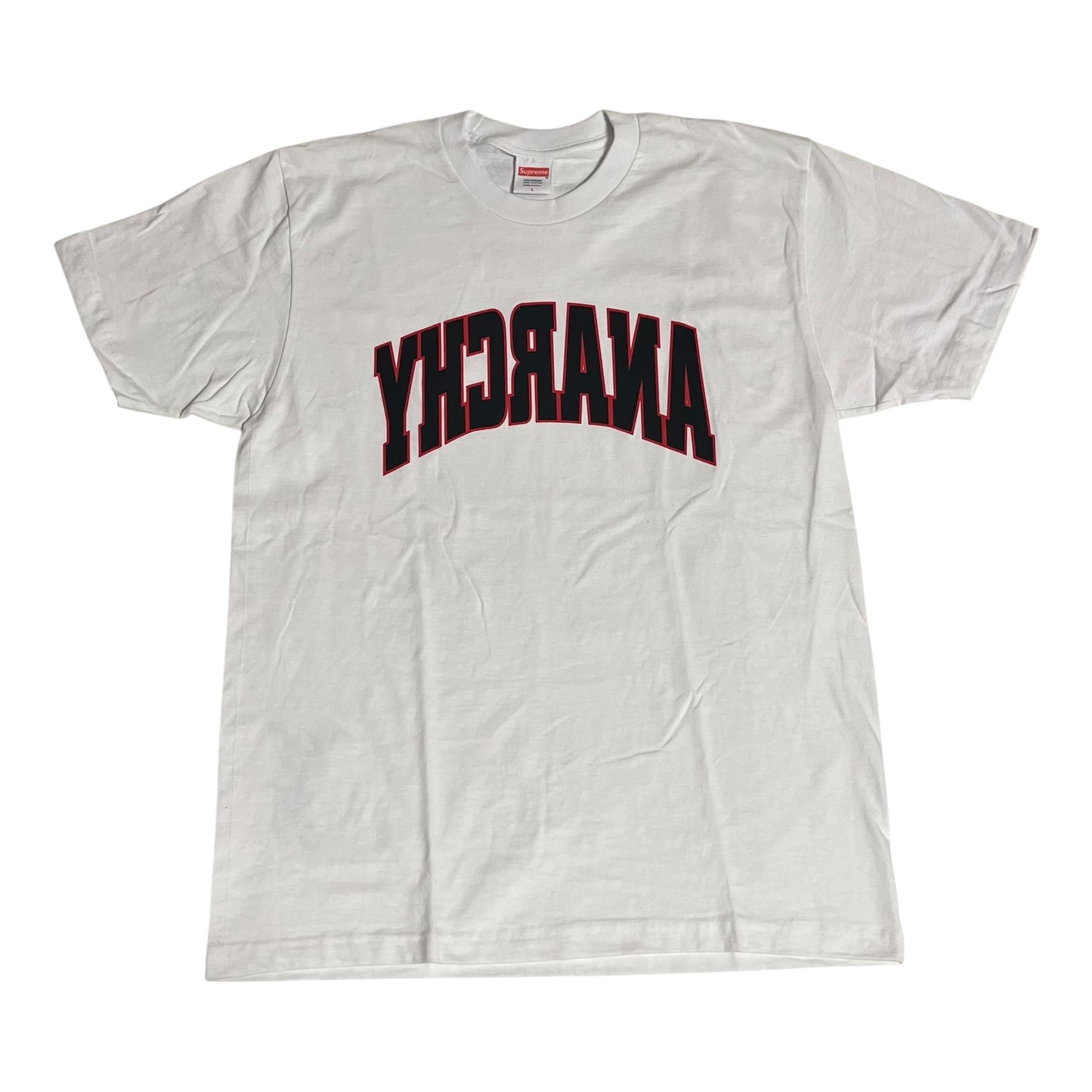 Supreme Anarchy T Shirt - White (Large)