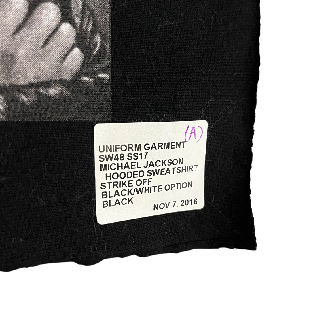 Supreme x Michael Jackson Test Print Fabric Swatch (Black #1)