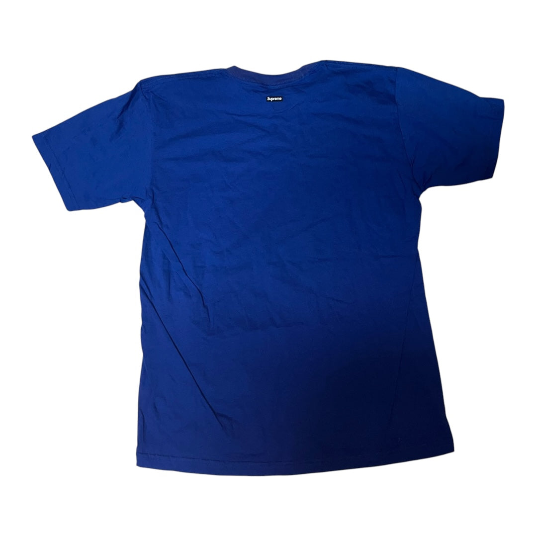 SAMPLE Supreme Knowledge Reigns T-Shirt - Cobalt Blue (Large)