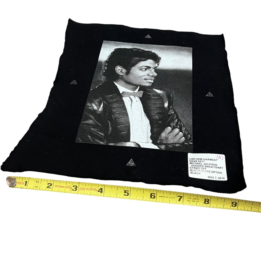 Supreme x Michael Jackson Test Print Fabric Swatch (Black #1)
