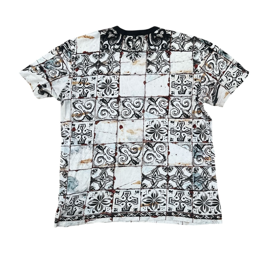 Dolce & Gabbana All Over Print Bull T Shirt (size 50 / Medium)