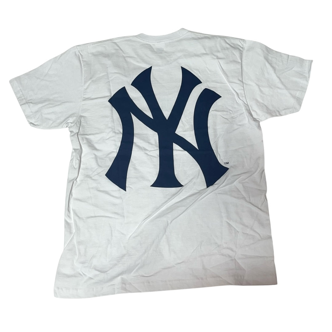 Supreme x New York Yankees Box Logo T-Shirt - White