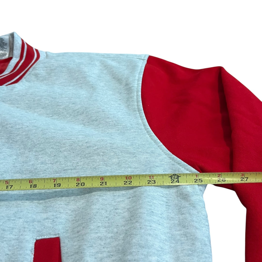 VINTAGE Fruit of the Loom Fleece Varsity Jacket (XL)
