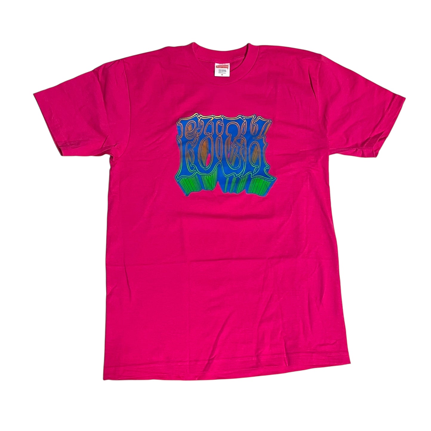 Supreme FUCK T Shirt - Pink