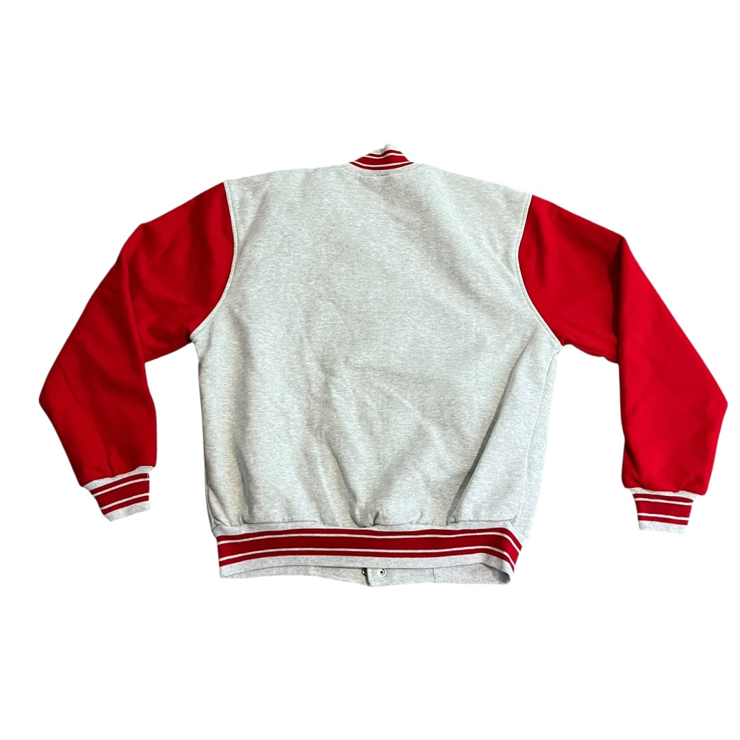 VINTAGE Fruit of the Loom Fleece Varsity Jacket (XL)