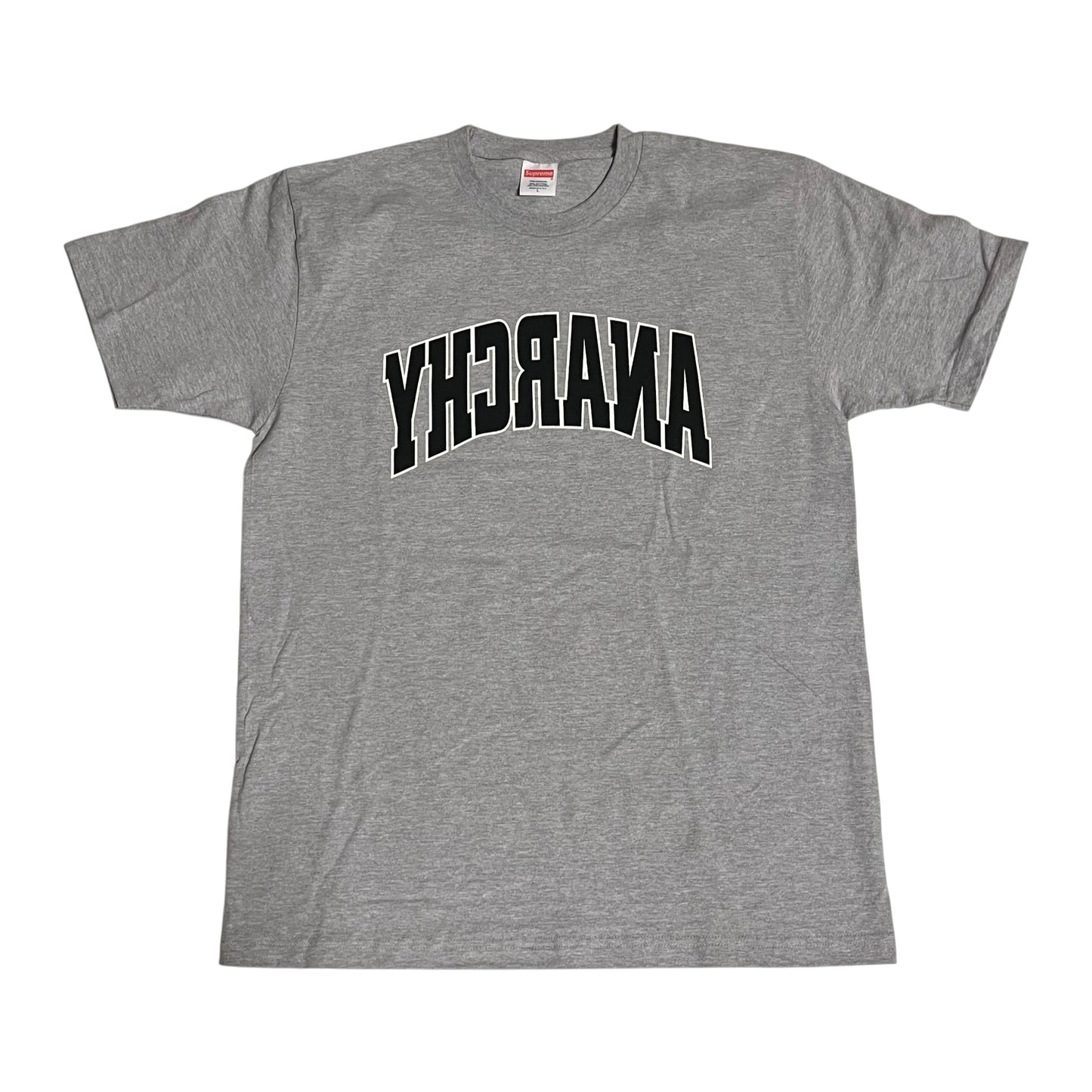 Supreme Anarchy T Shirt - Heather Grey (Large)