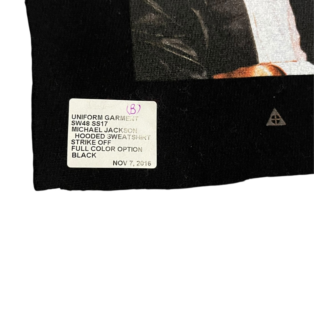 Supreme x Michael Jackson Test Print Fabric Swatch (Black #2)