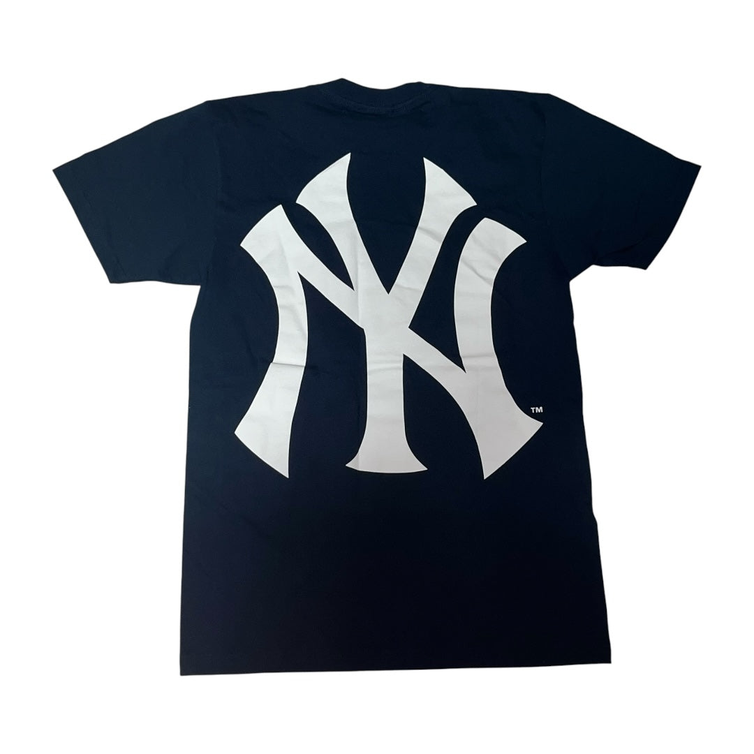 Supreme x New York Yankees Box Logo T-Shirt - Navy on Navy