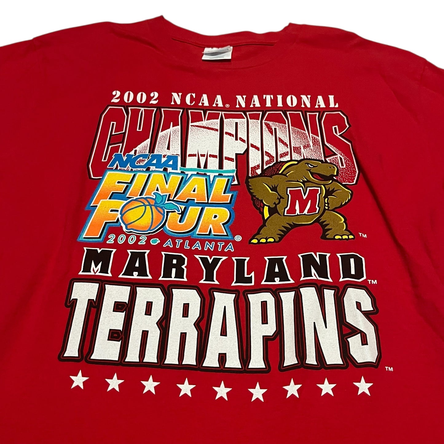 VINTAGE 2002 University of Maryland Final Four T Shirt (Large)