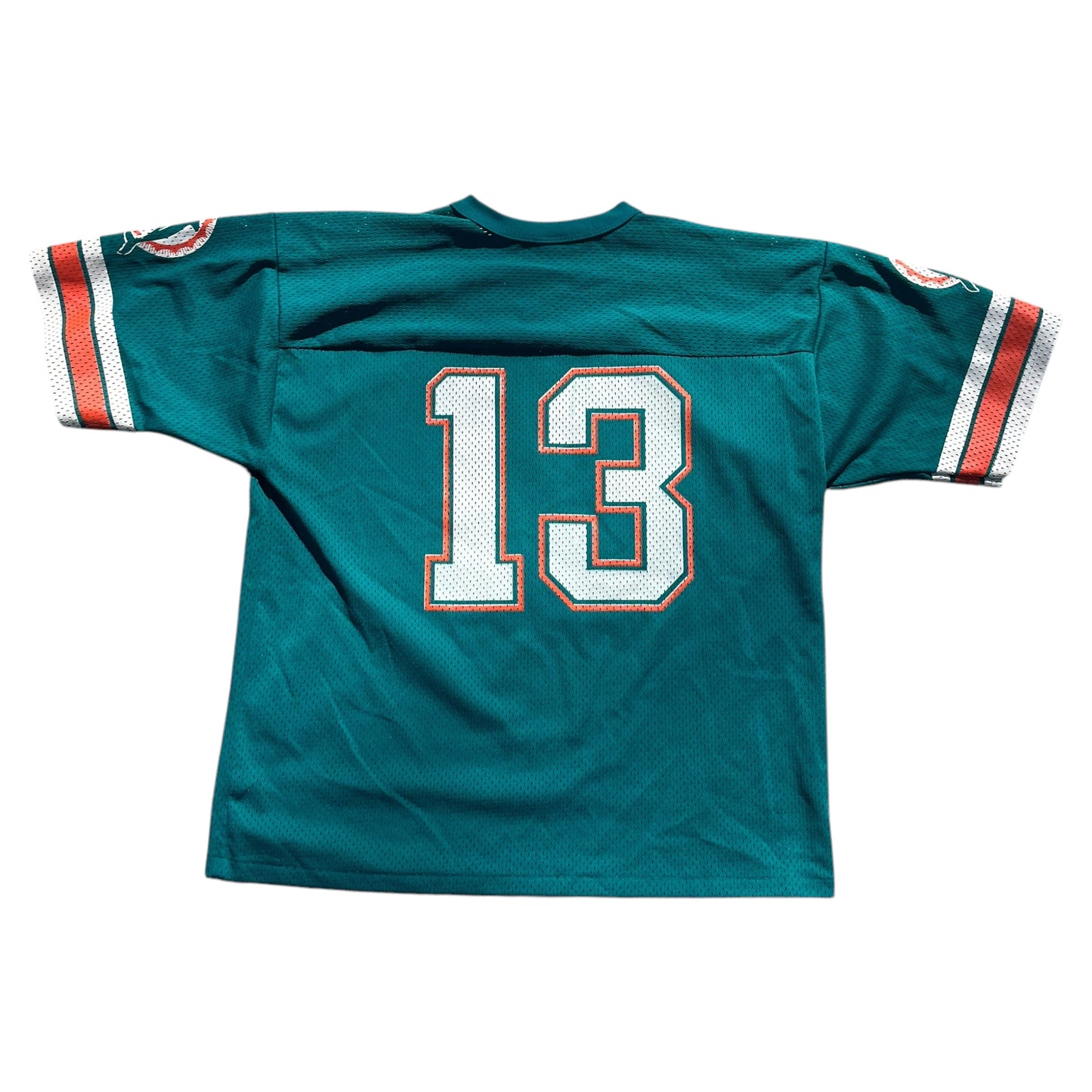 VINTAGE 7 Logo Miami Dolphins Dan Marino Mesh Jersey (Large)