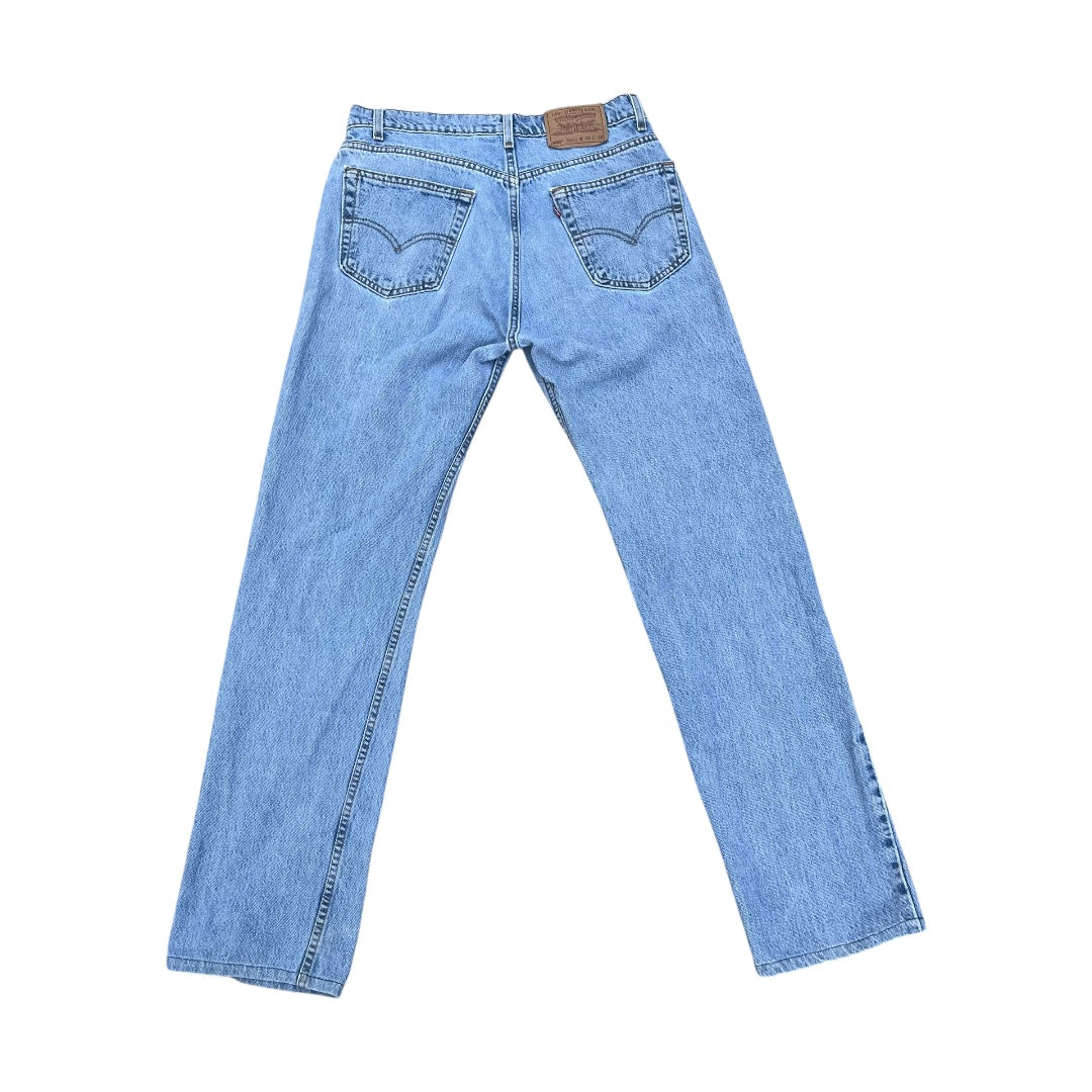 VINTAGE Levis 505 Made in USA Denim Straight Leg Jeans (34x36)