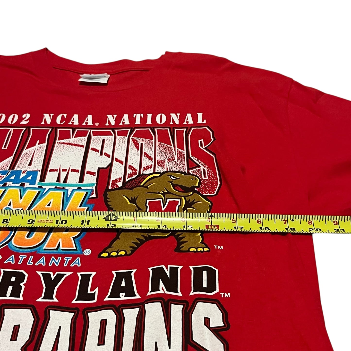 VINTAGE 2002 University of Maryland Final Four T Shirt (Large)