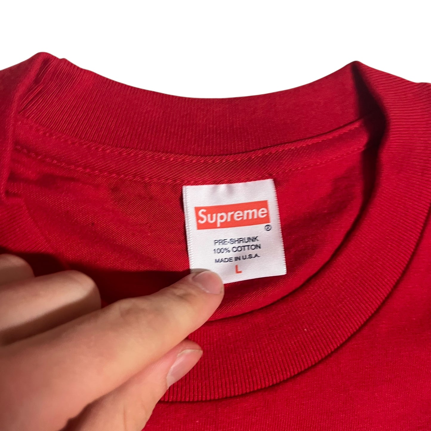 SAMPLE Supreme Copacabana T-Shirt - Red (Large)