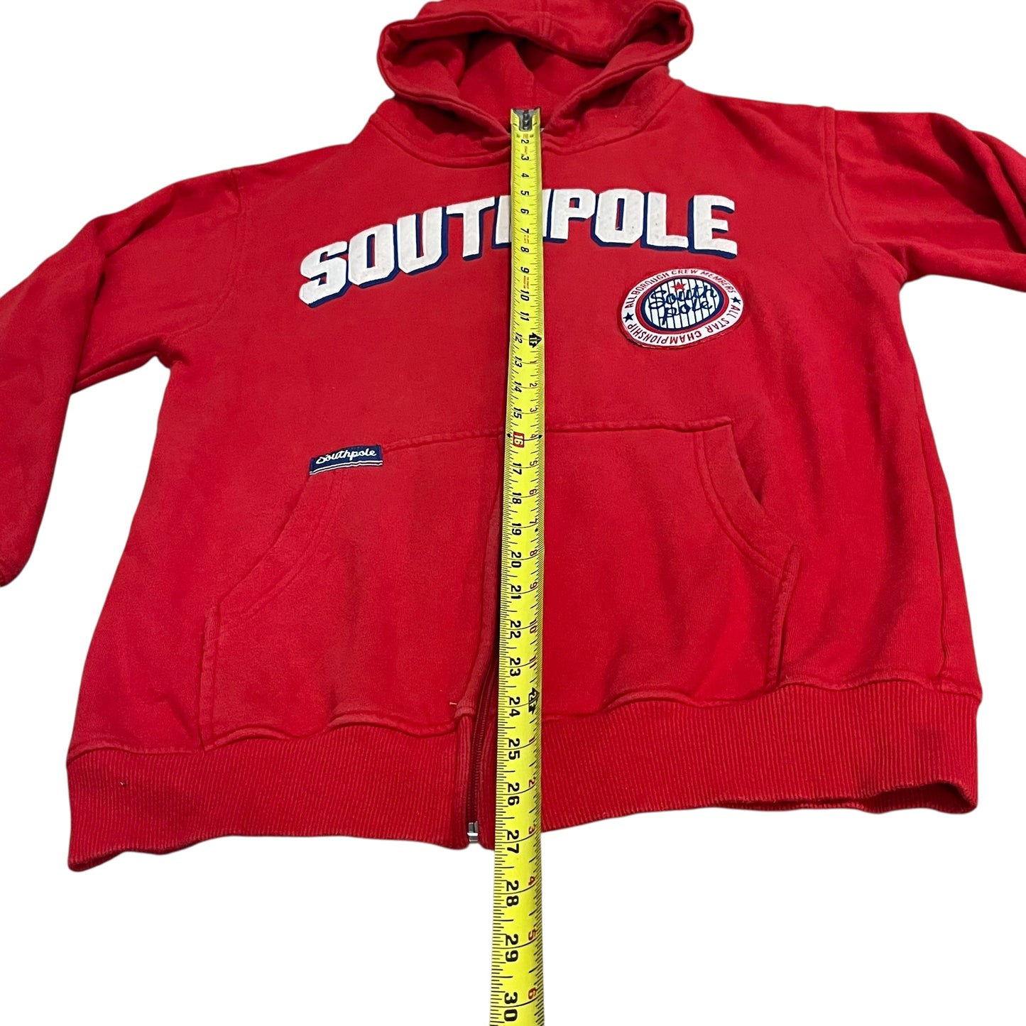 VINTAGE Southpole Zip Up Hoodie (Large)