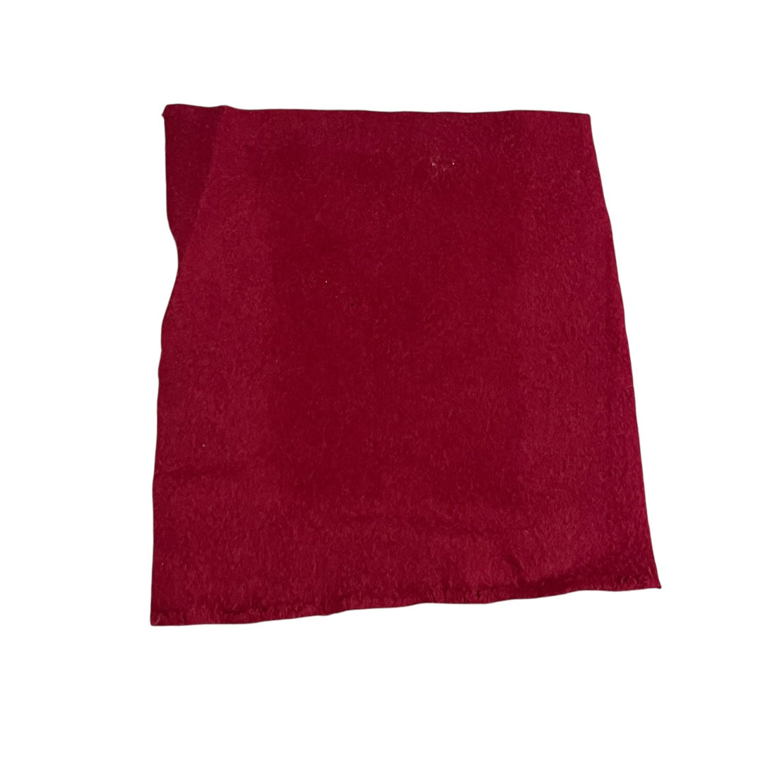 Supreme x Michael Jackson Test Print Fabric Swatch (Cardinal)