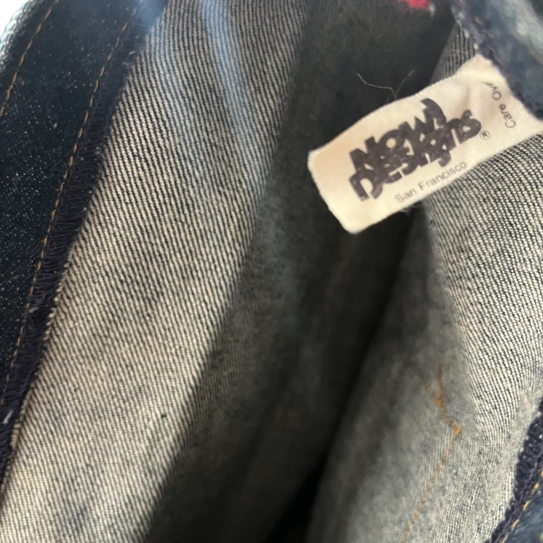 VINTAGE Levi's Big E 501 Denim Shoulder Tote Bag by Now! Designs