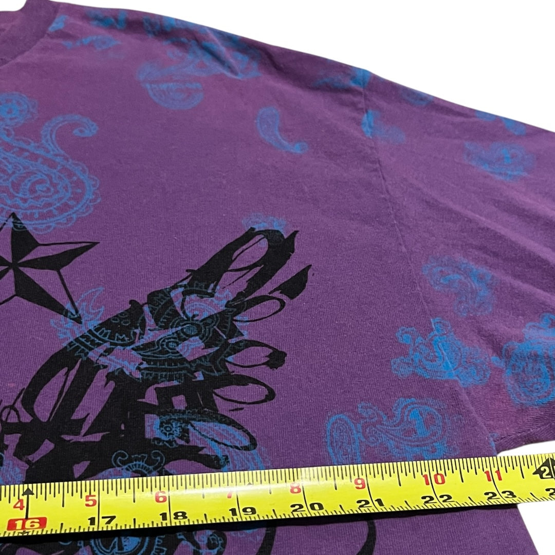 VINTAGE AOP Guitar T Shirt (XL)