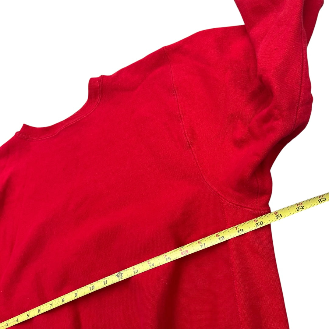 VINTAGE Champion Reverse Weave Blank Crewneck Sweatshirt (Medium)