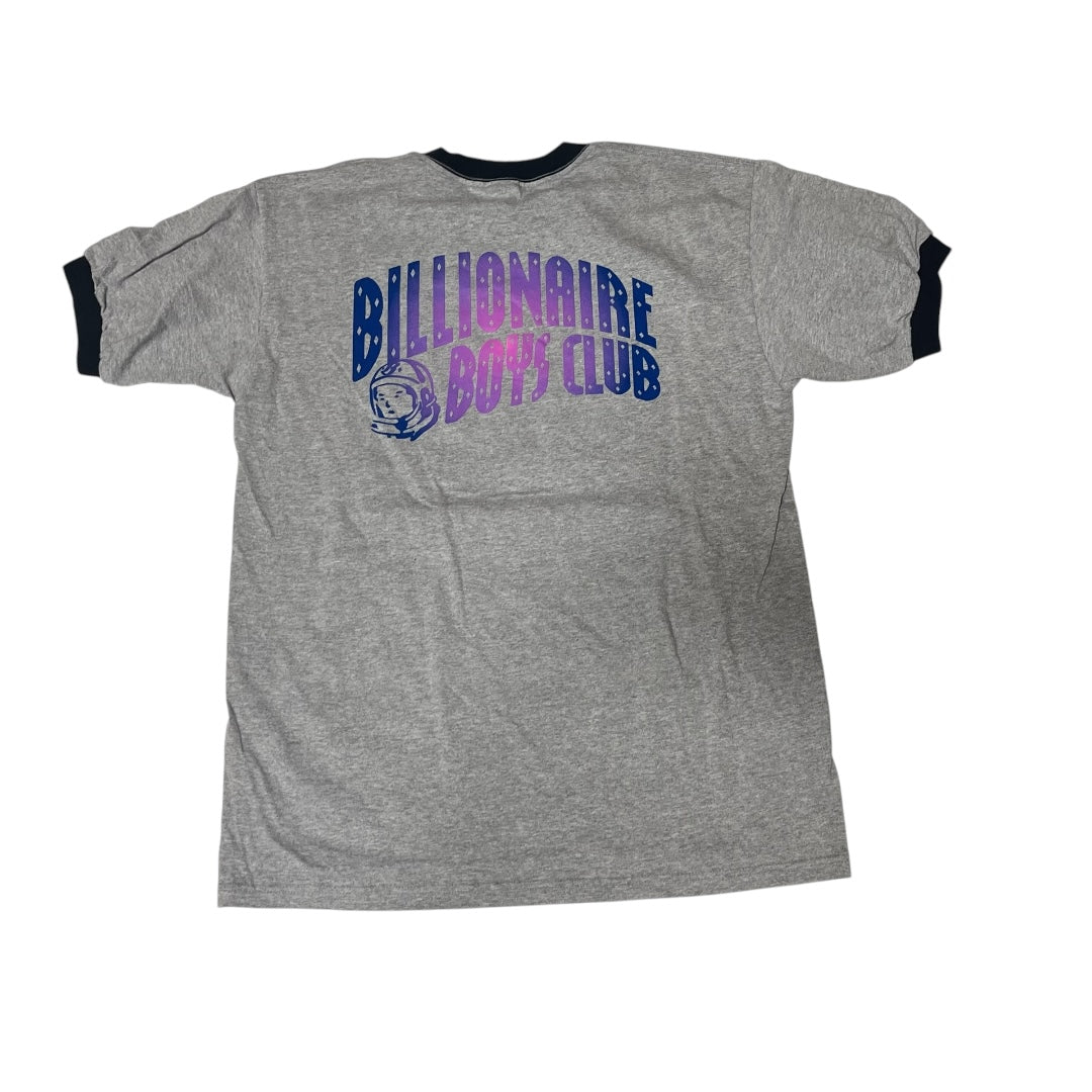 SAMPLE Billionaire Boys Club x Michael Kagan Ringer T shirt - Heather Grey (Large)