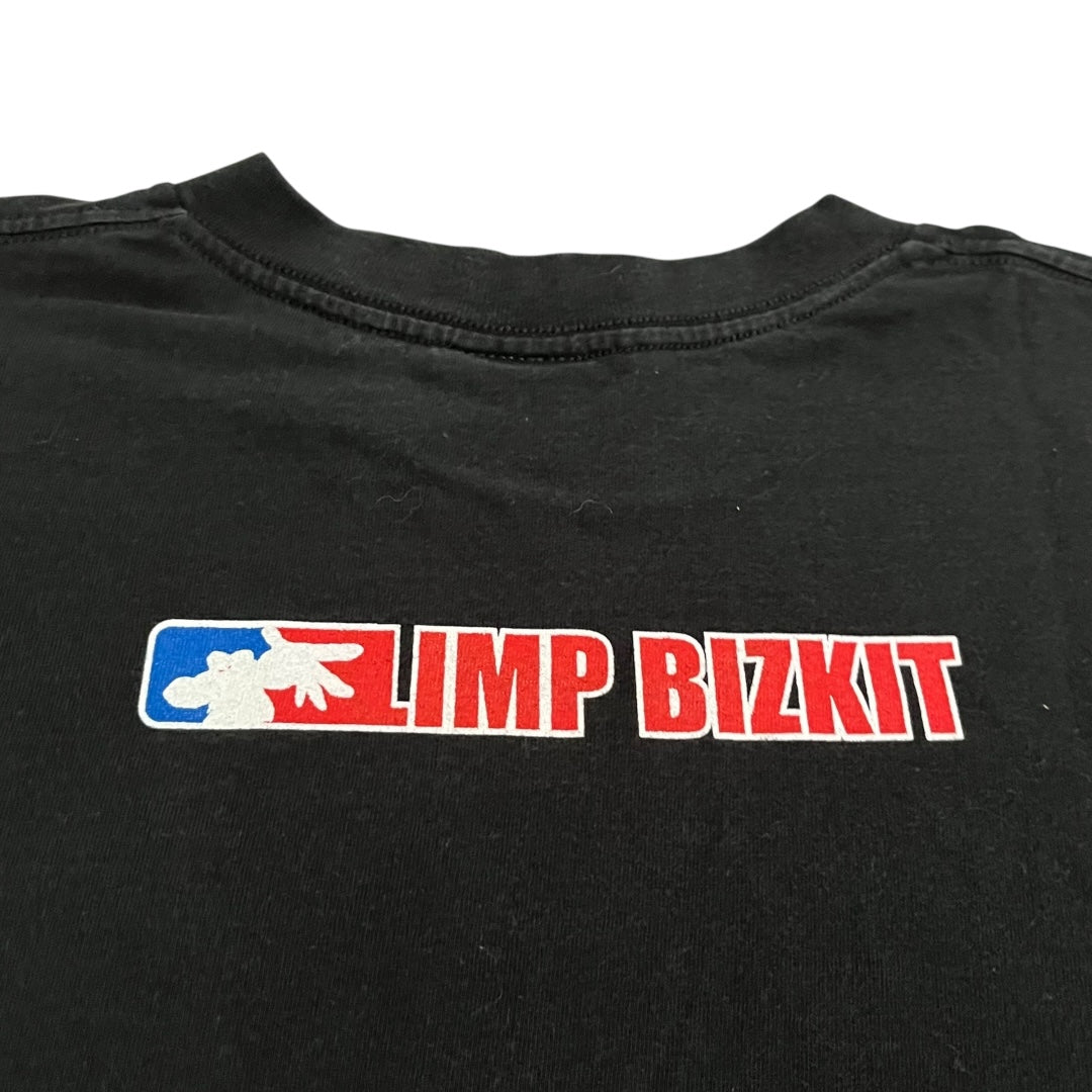 VINTAGE Limp Bizkit Mic & Hat T Shirt (Large)