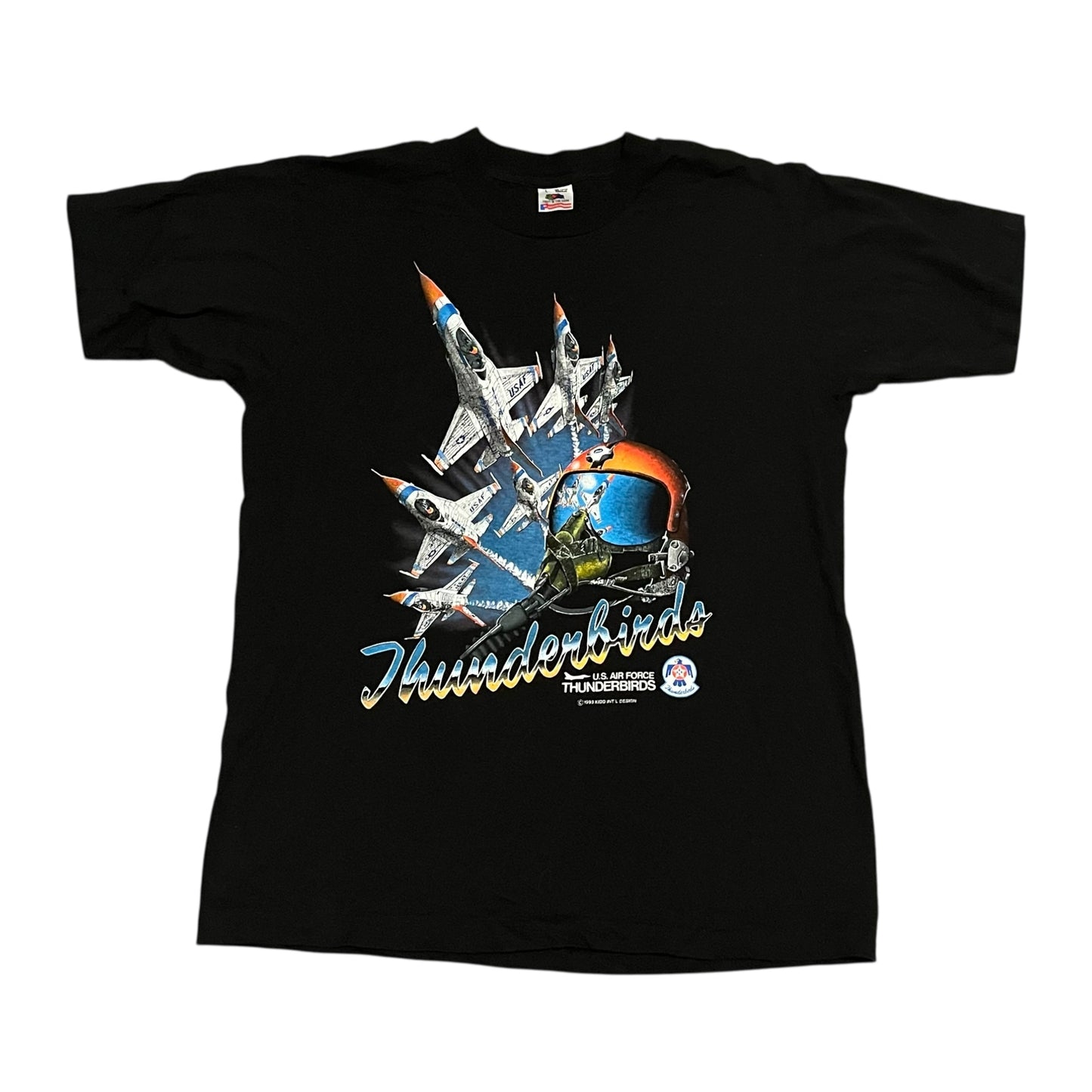 VINTAGE Air Force Thunderbirds T Shirt (Large)