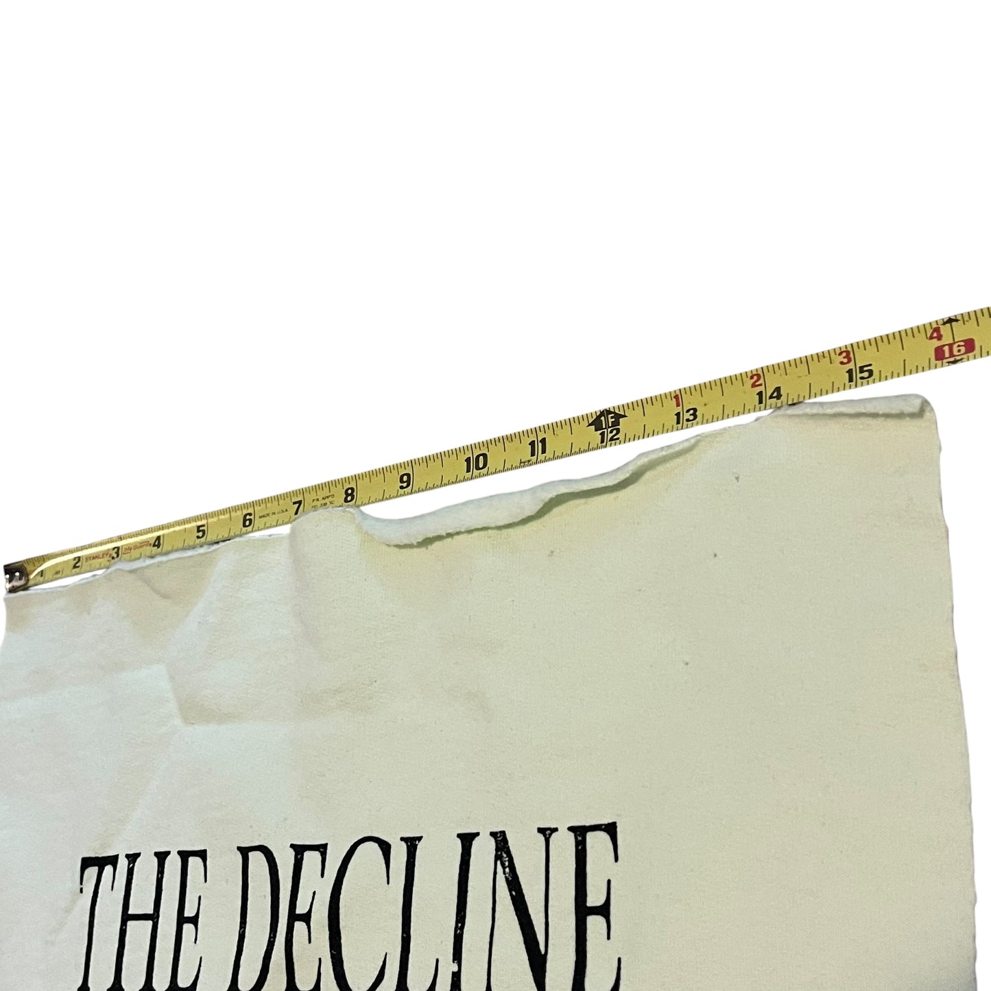 SAMPLE Supreme The Decline of Western Civilization Sample Test Print Fabric Swatch - Mint Green (FW17)