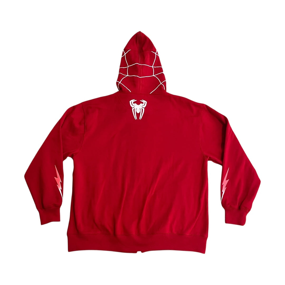 VINTAGE Boom Nation Spider Man Full Zip Hoodie (XL)