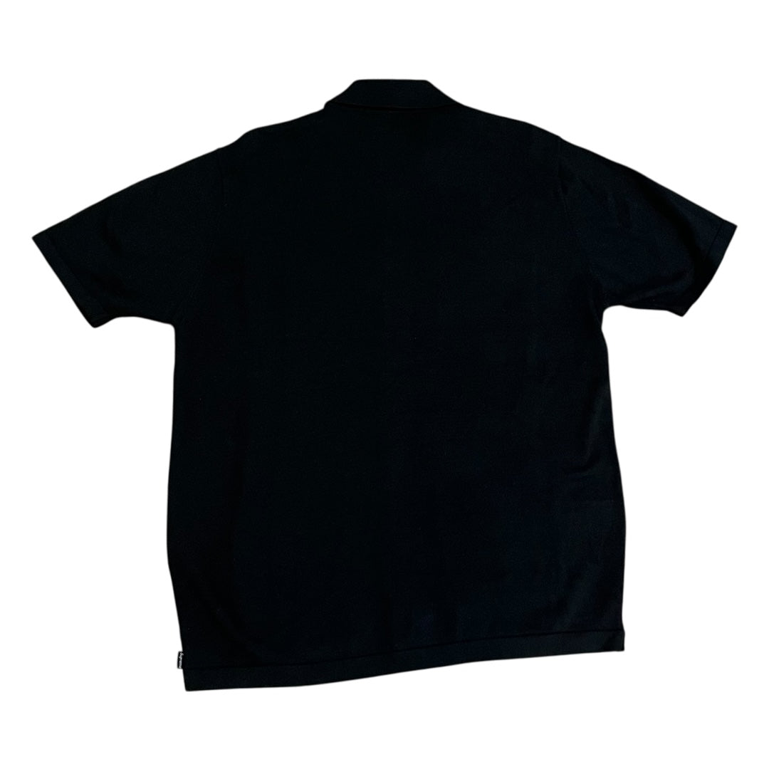 Supreme Polo Short Sleeve Cardigan - Black (Medium)