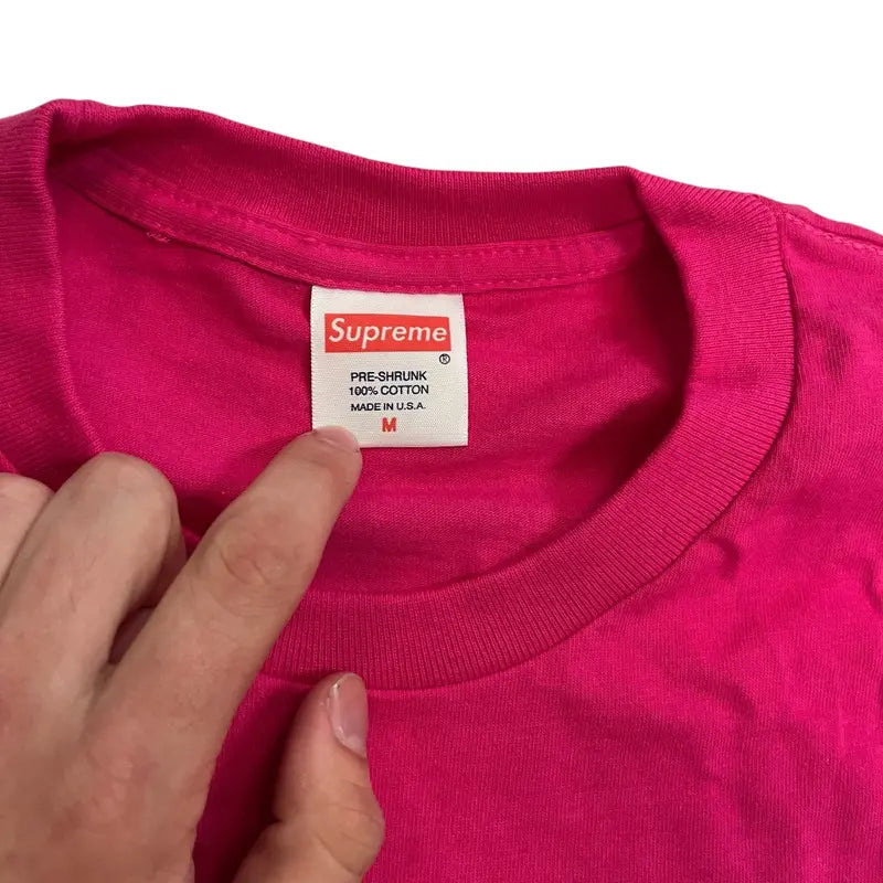 Supreme Stallion Long Sleeve T Shirt - Pink (Medium)