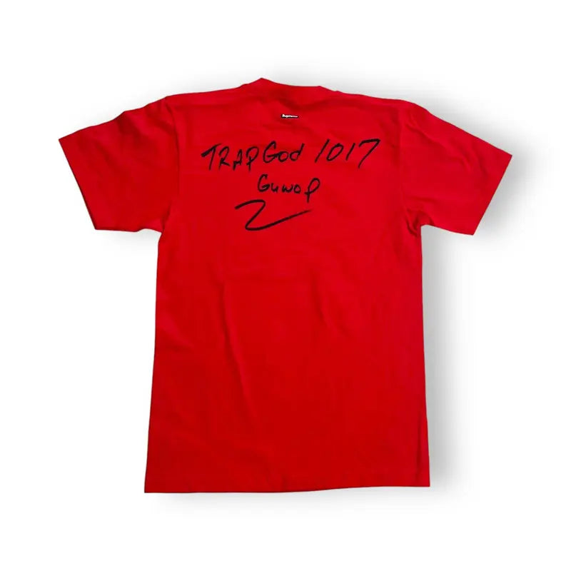 Supreme x Gucci Mane Portrait T-Shirt - Red