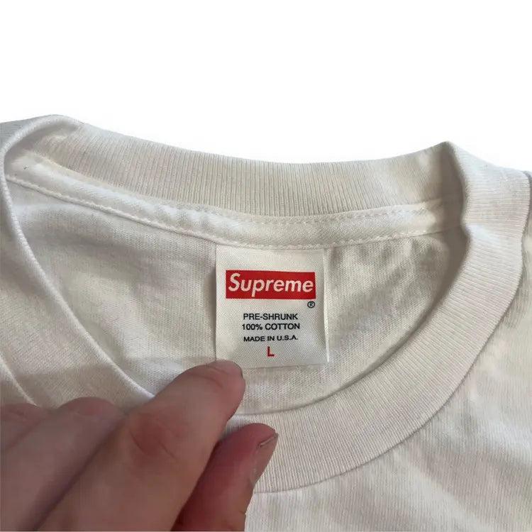 SAMPLE Supreme Shiny Teeth T-Shirt - White (Large)