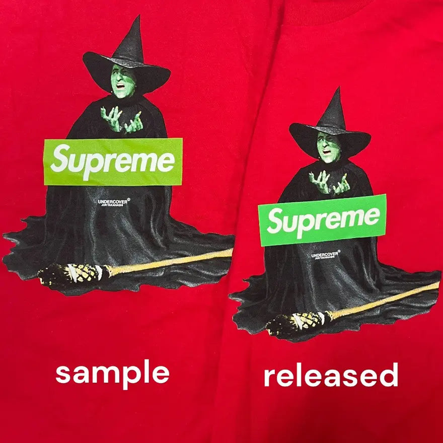 SAMPLE Supreme x Undercover Witch Box Logo T-Shirt - Red (Large)
