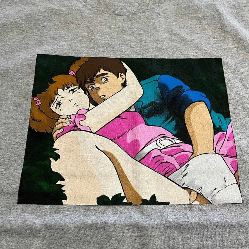 Supreme x Toshio Maeda Overfiend Date T-Shirt - Heather Grey