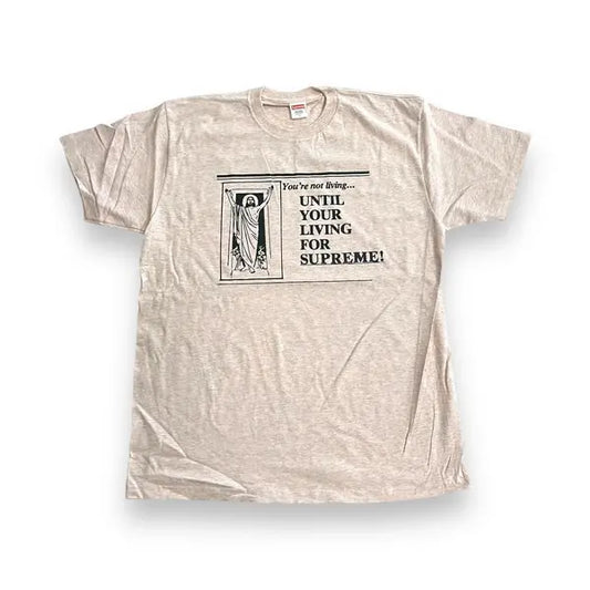 Supreme Living Supreme Jesus T-Shirt - Heather Pink (XL)