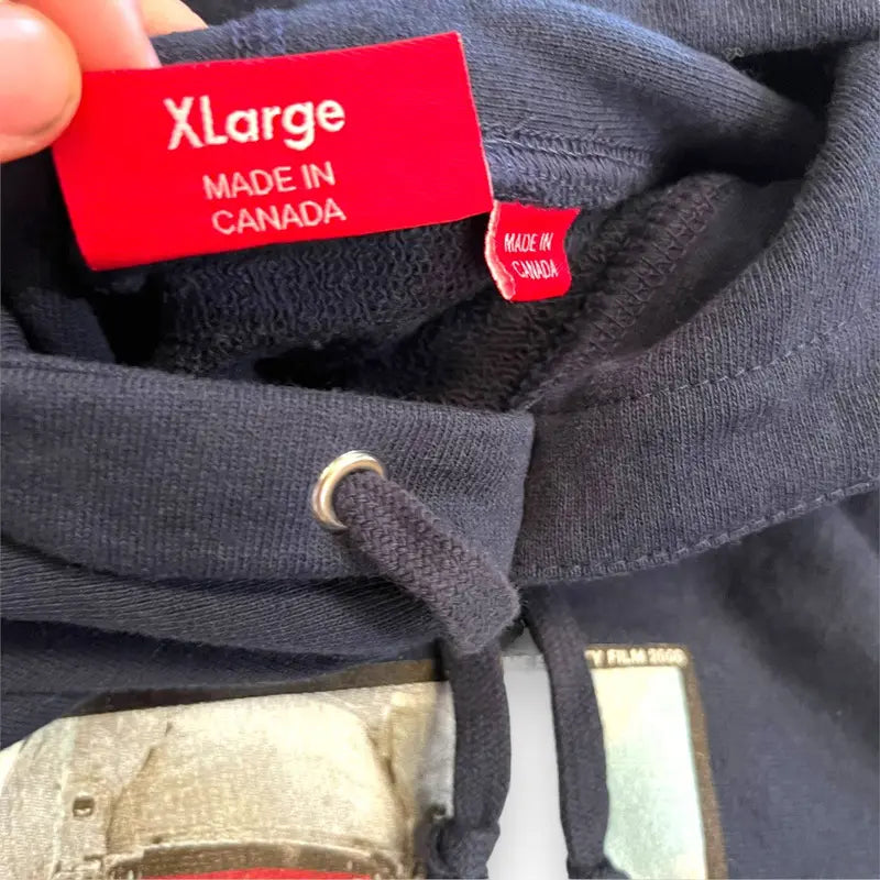 Supreme Astronaut Hoodie Sweatshirt - Navy (XL)