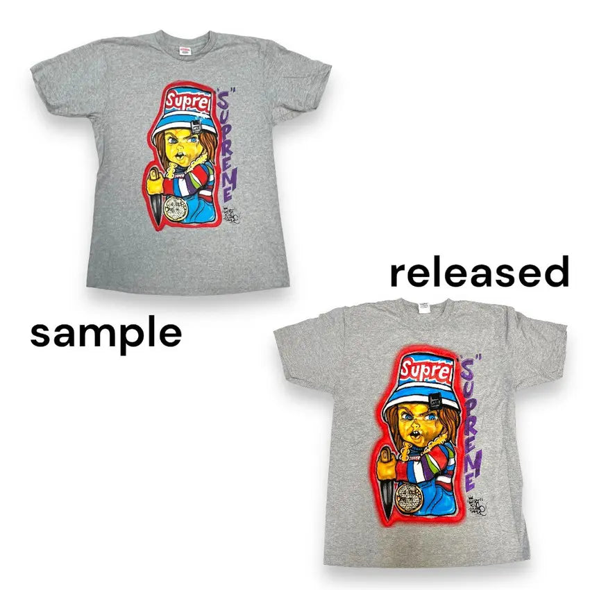 SAMPLE Supreme Forty Deuce / Chucky T-Shirt - Grey