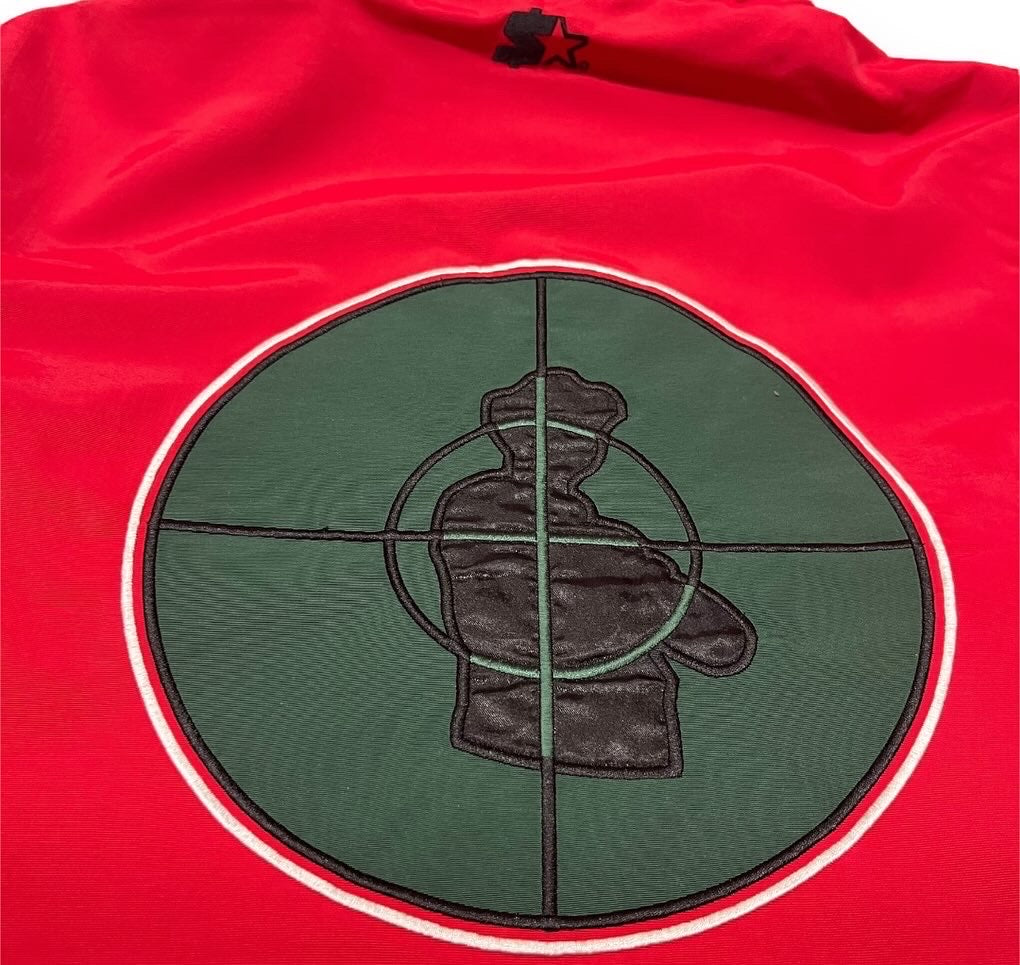 SAMPLE Supreme x Public Enemy Starter Jacket - Red (Large)