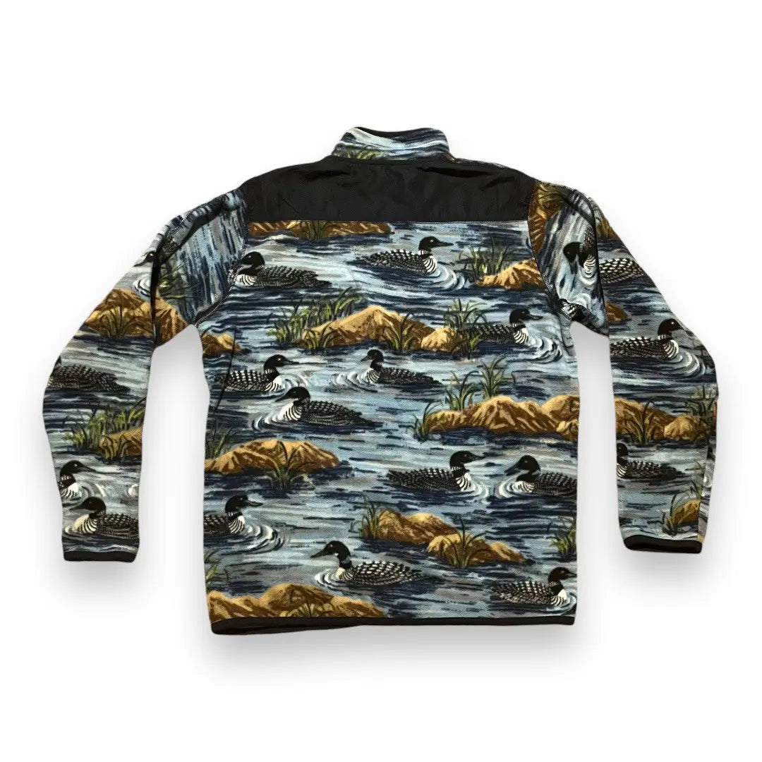 Supreme Alpine Duck Loon Fleece Zip Up Jacket (Large)