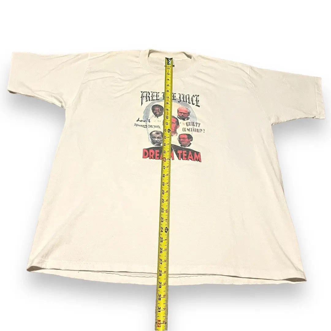 VINTAGE OJ Simpson Trial Dream Team T-Shirt (XL)