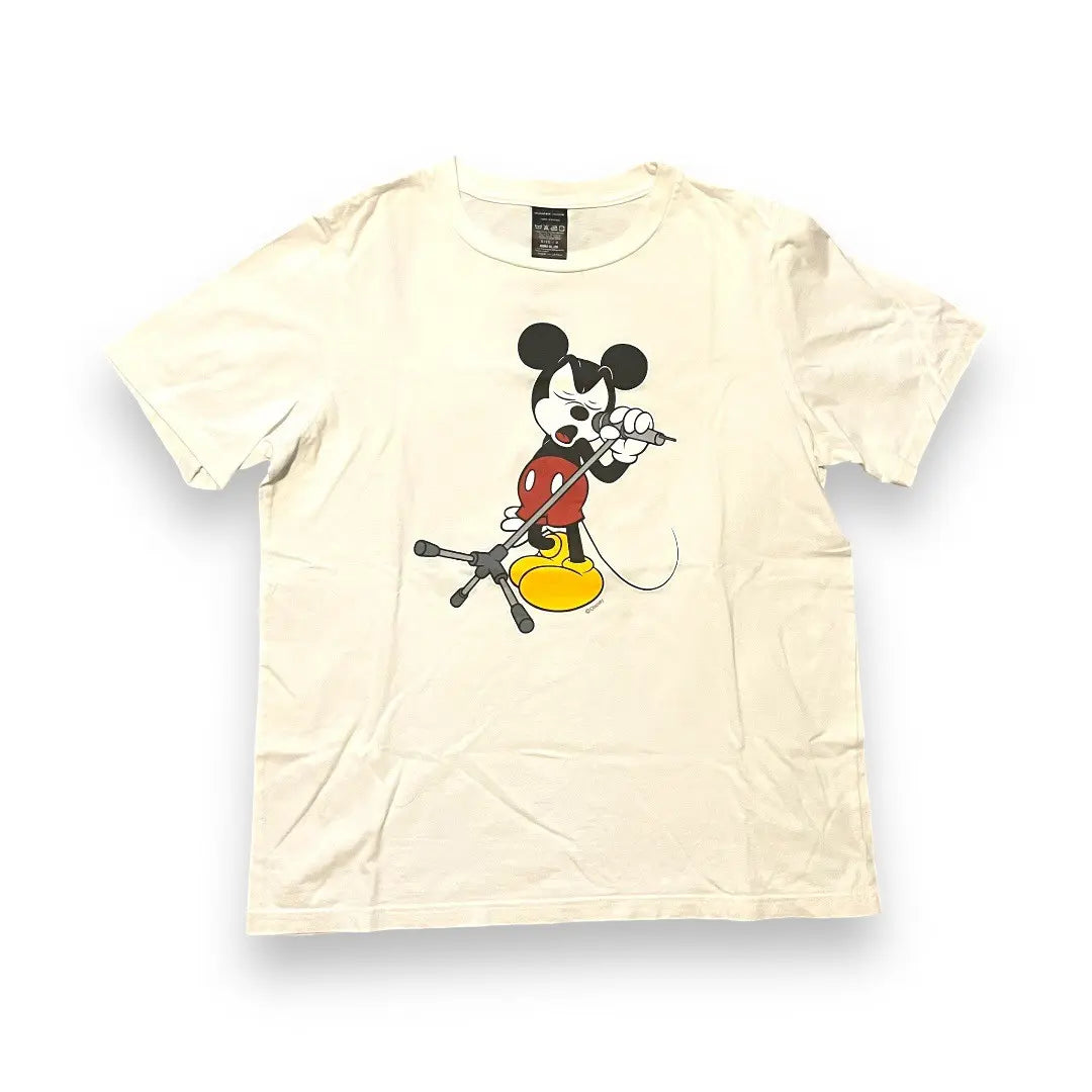 Number (N)ine x Disney Mickey Mouse T-Shirt - White (size 2 / Medium)