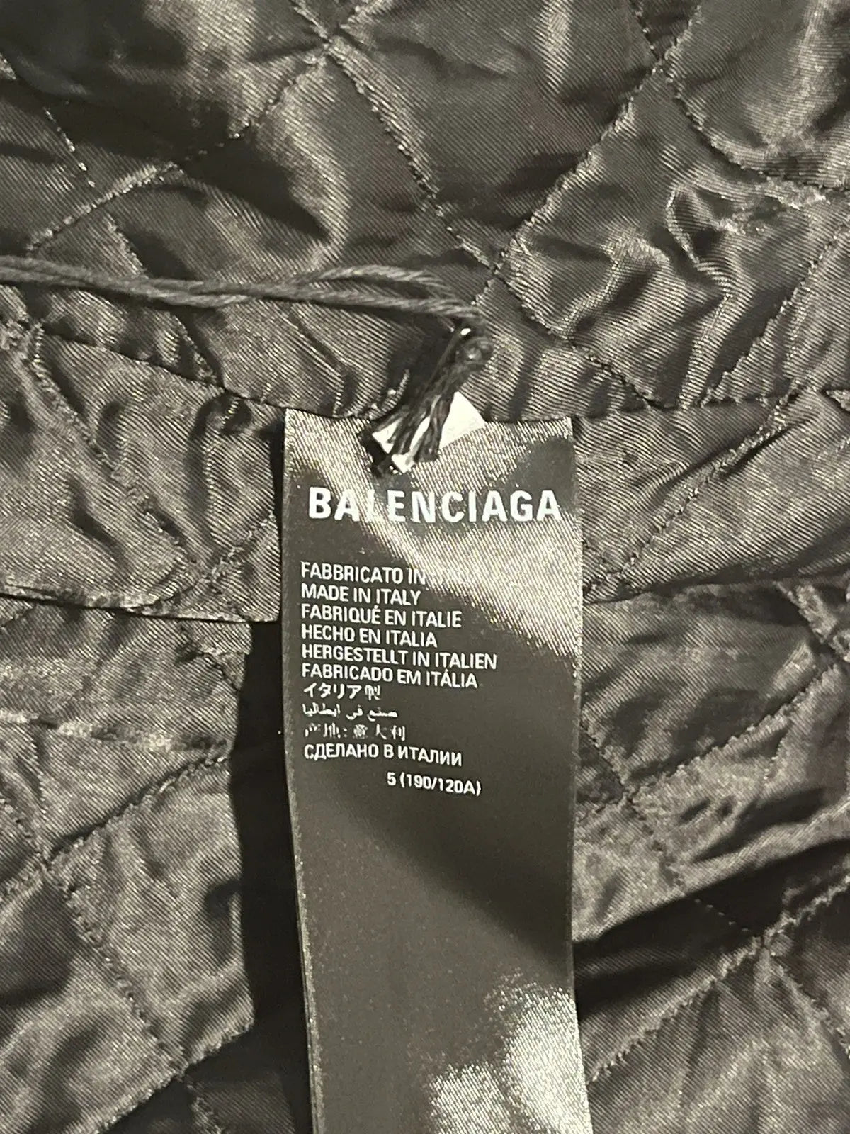 SAMPLE Balenciaga Hooded Leather Jacket - Spring 2023 (2XL)