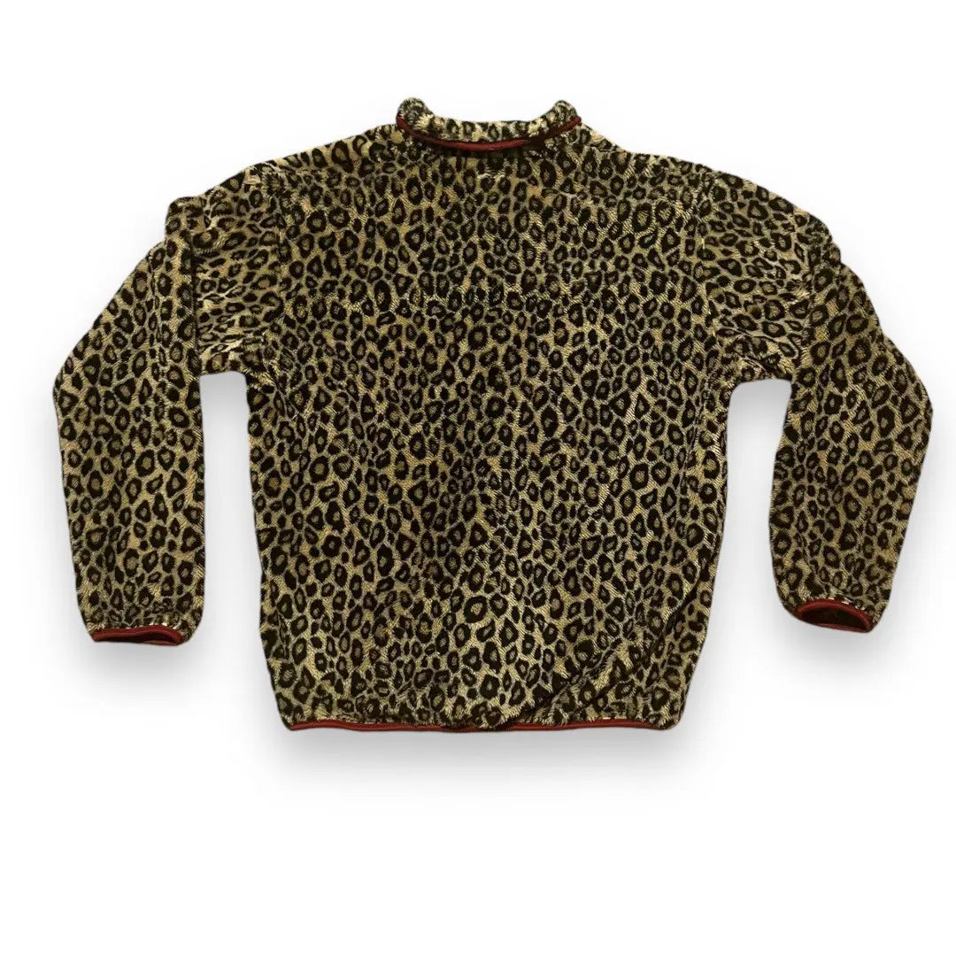 Kapital Leopard Snap Pullover (size 4)