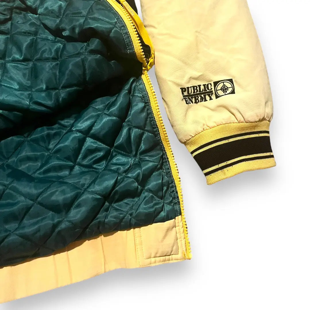 Supreme x Public Enemy Starter Jacket - Yellow (Large)