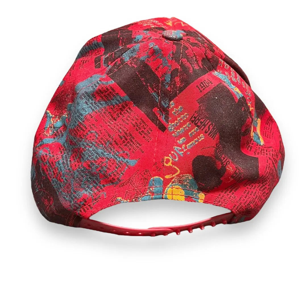 Supreme x Phase 2 AOP Snapback Hat - Red (New w/Tag)