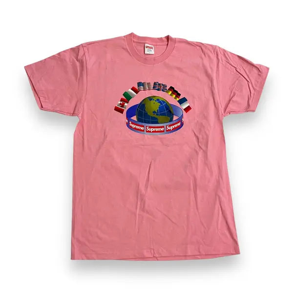 SAMPLE Supreme Worldwide T-Shirt - Pink (Large)