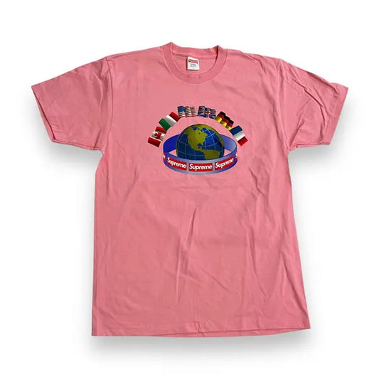 SAMPLE Supreme Worldwide T-Shirt - Pink (Large)
