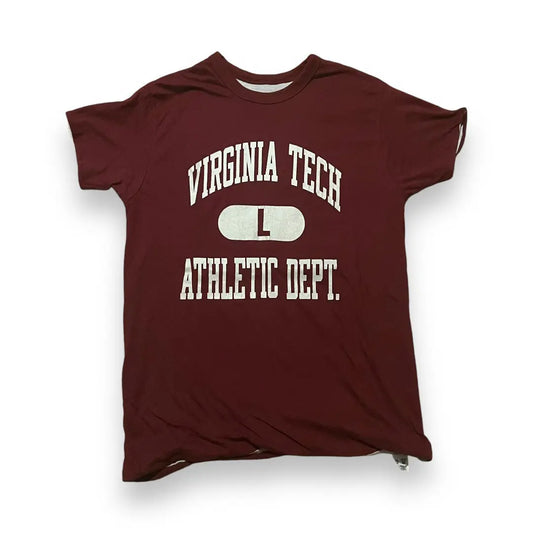 VINTAGE Virginia Tech Champion Double-Layer Reversible Shirt - 1980s (Large)
